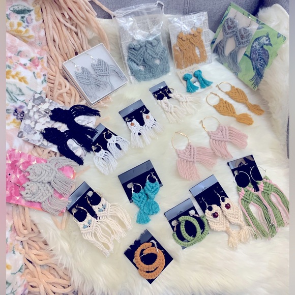 HaNdMaDe BÖHÖ fRiNgY MaCrAmÉ»925s sTeRliNg SiLvEr [STAMPED] »-»BoHeMiAn FaShIoN - Picture 5 of 16